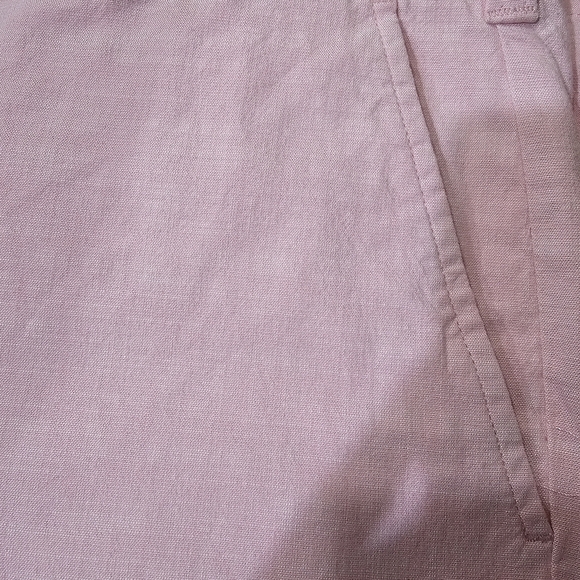 Club Room Men's 9 Stretch Chambray Shorts, Pink Sky, Size 38 - Picture 2 of 4